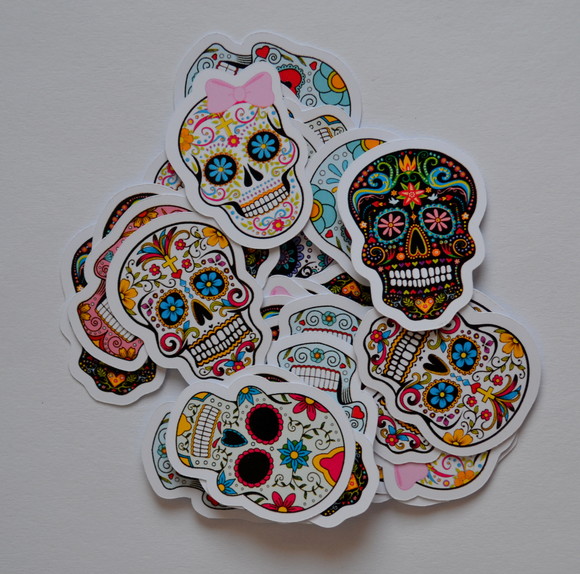 Apliques Caveiras Mexicana - Imagem 2