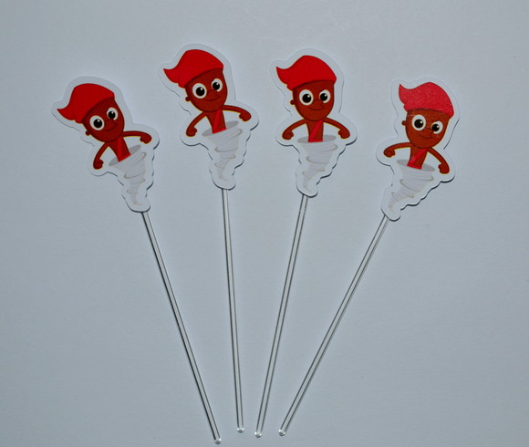 Topper de Doces Saci Pererê