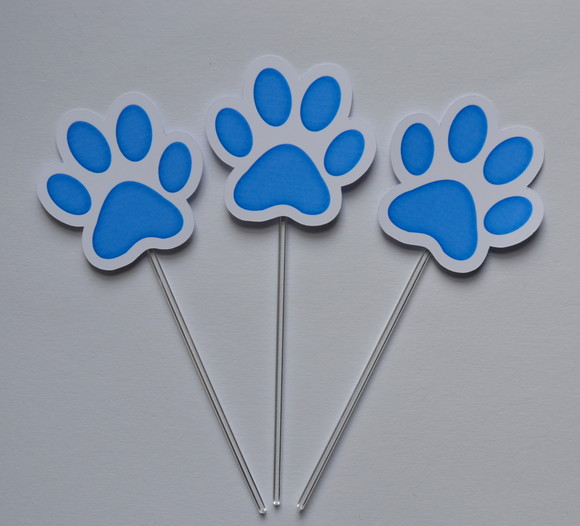 Topper de Doces Patinha de Cachorro