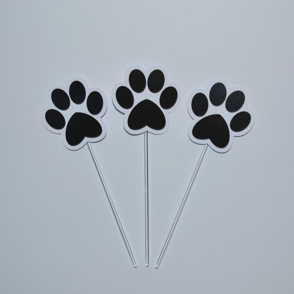 Topper de Doces Patinha de Cachorro - Imagem 2