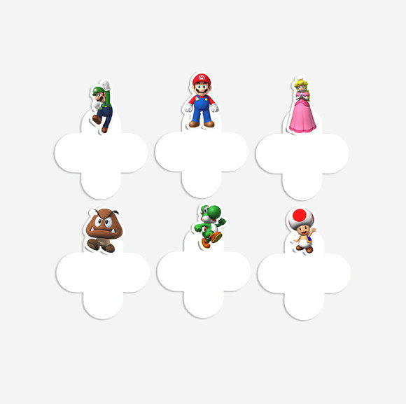 Forminhas Super Mario Bros - Imagem 2