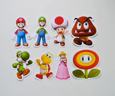 Apliques Super Mario Bros