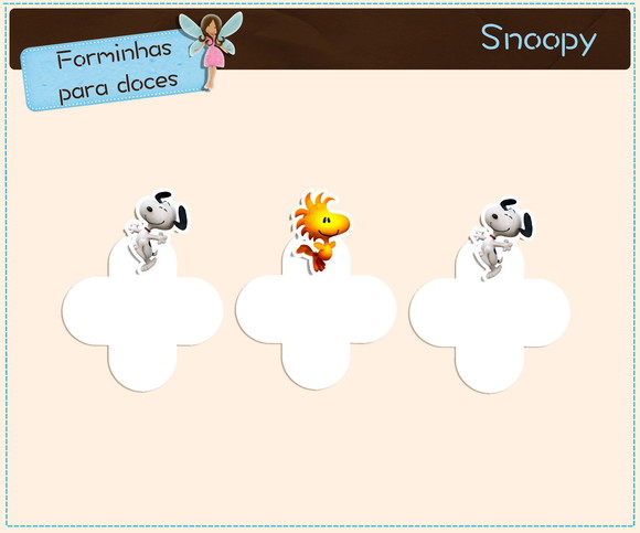 Forminhas Snoopy - Imagem 2
