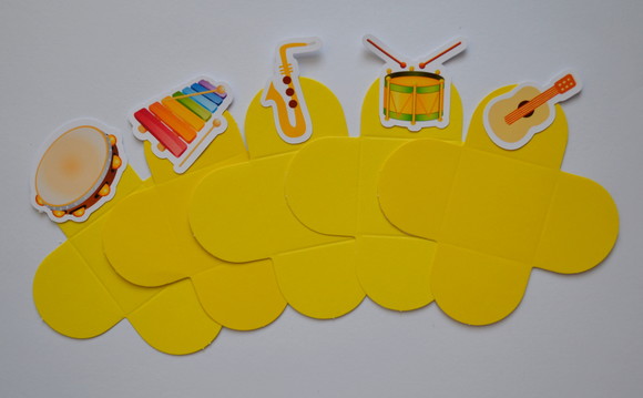 Forminhas Instrumentos Musicais - Imagem 3