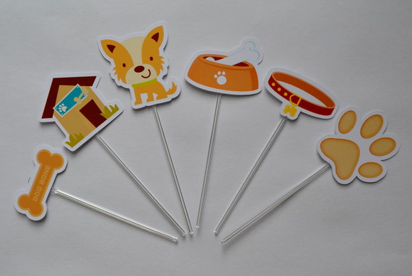 Topper de Doces Cachorrinho - Imagem 2