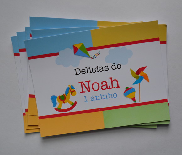 Adesivo Marmitinha Brinquedos