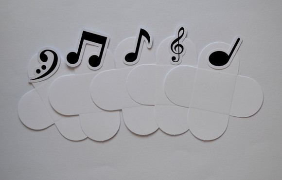 Forminhas Notas Musicais - Imagem 2