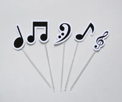 Topper de Doces Notas Musicais