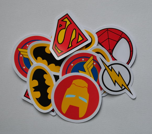 Apliques Símbolos dos Super Heróis - Imagem 2