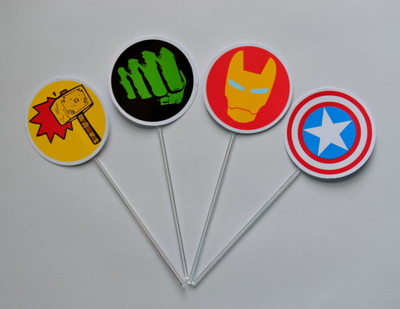 Topper de Doces Vingadores