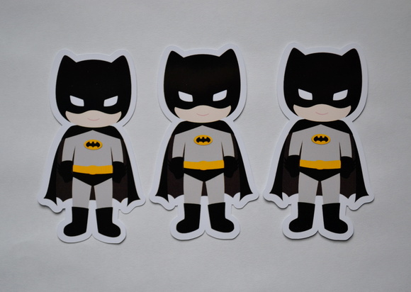 Aplique Tubete Batman Baby - 20 unidades