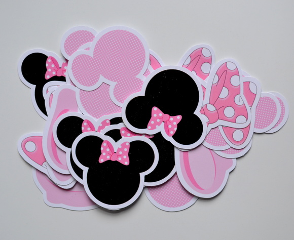 Apliques Minnie Rosa - Imagem 2