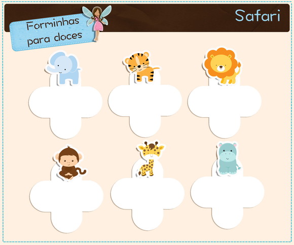 Forminhas Safari - Imagem 2