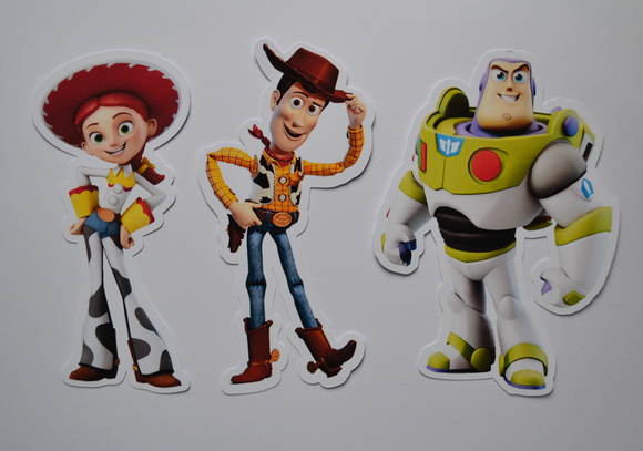 Aplique Tubete Toy Story - 20 unidades