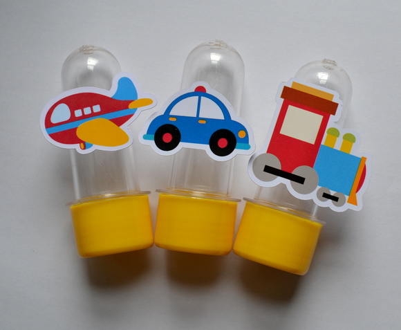 Mini Tubete com Aplique Brinquedos