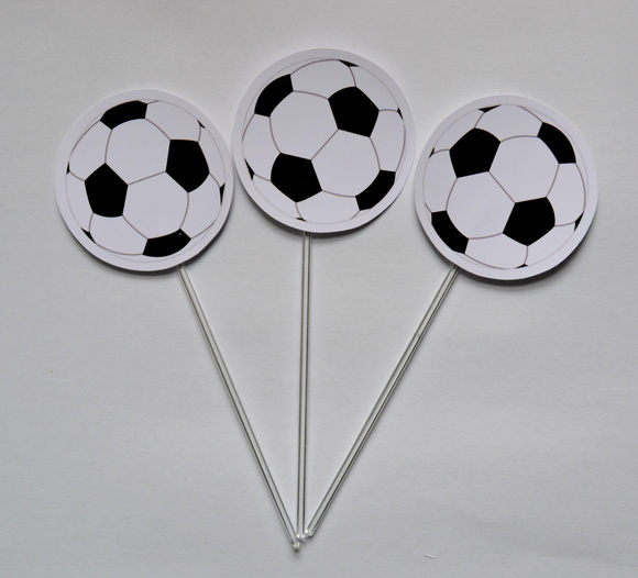 Topper de Doces Bola de Futebol