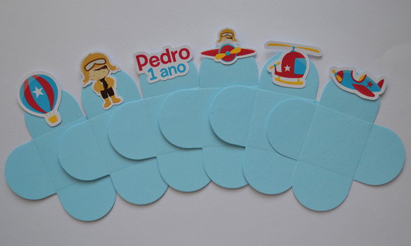 Forminhas Personalizadas Aviador - Imagem 3