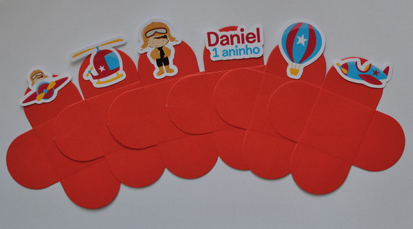 Forminhas Personalizadas Aviador