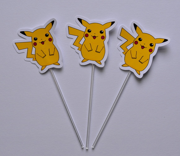 Topper para Doces Pikachu