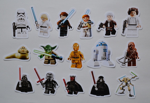 Apliques Lego Star Wars