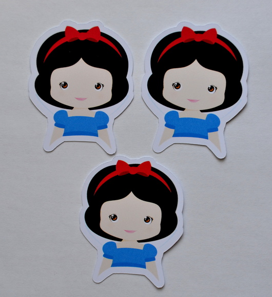 Aplique Busto Branca de Neve