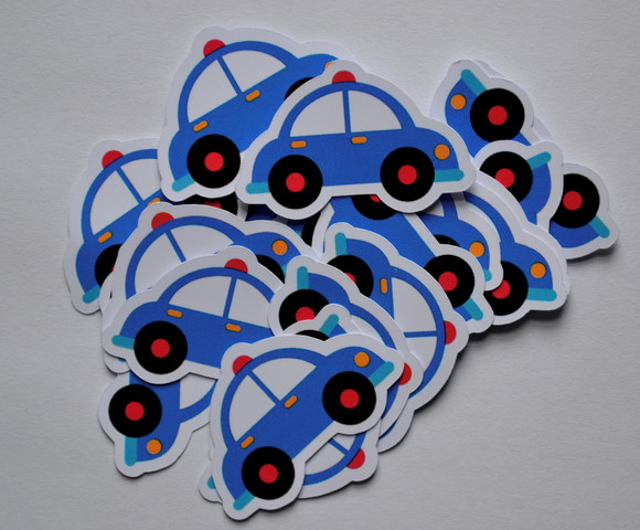 Apliques Carrinhos - Fusca - Imagem 2
