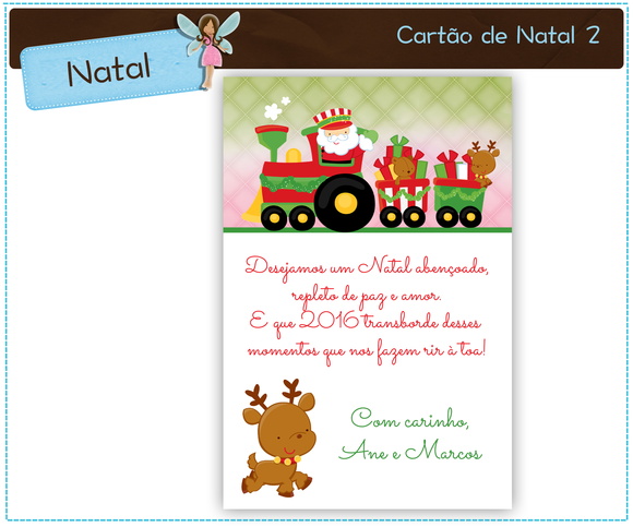 Cartão de Natal | para Imprimir
