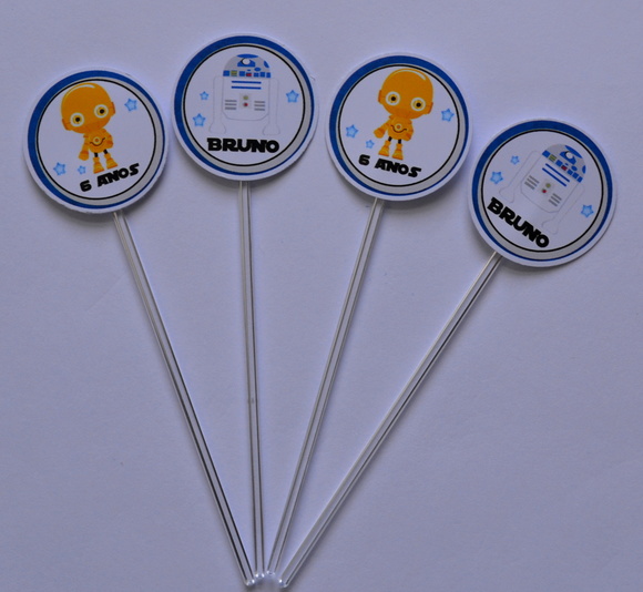 Topper de Doces Star Wars Baby