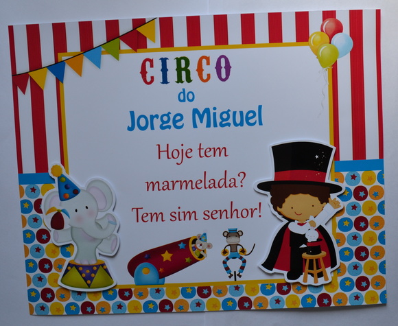 Pôster de Mesa Circo