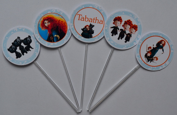 Topper personalizado Merida Valente