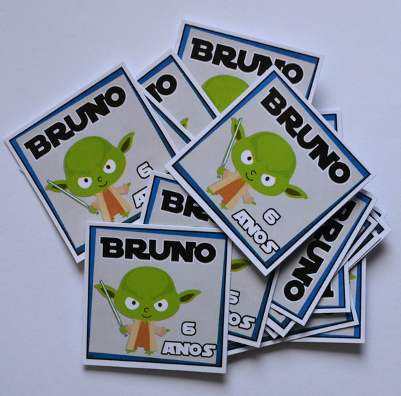 Adesivo Mestre Yoda Star Wars