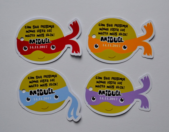 Tag Tartarugas Ninja Baby - Imagem 3