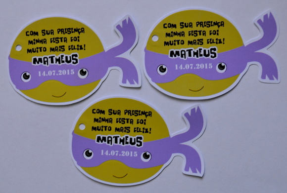 Tag Tartarugas Ninja Baby - Imagem 2