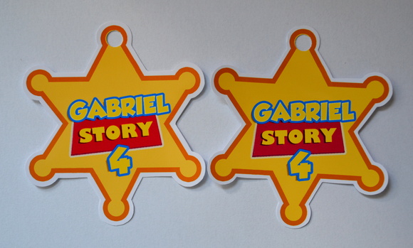 Tag lembrancinha Toy Story - 20 unidades - Imagem 2