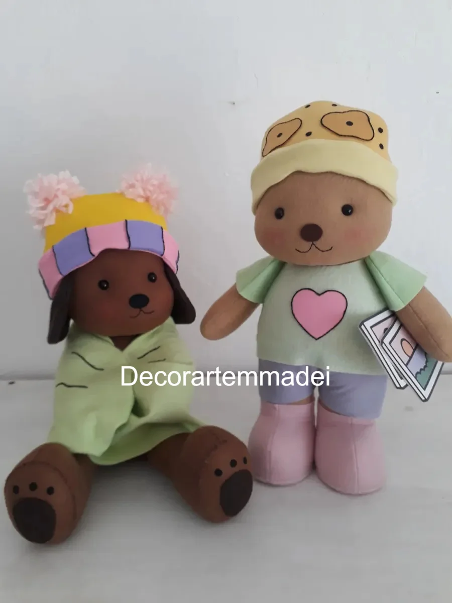 Bobie Goods Bonecos Decoração Em Feltro Festa - Imagem 6