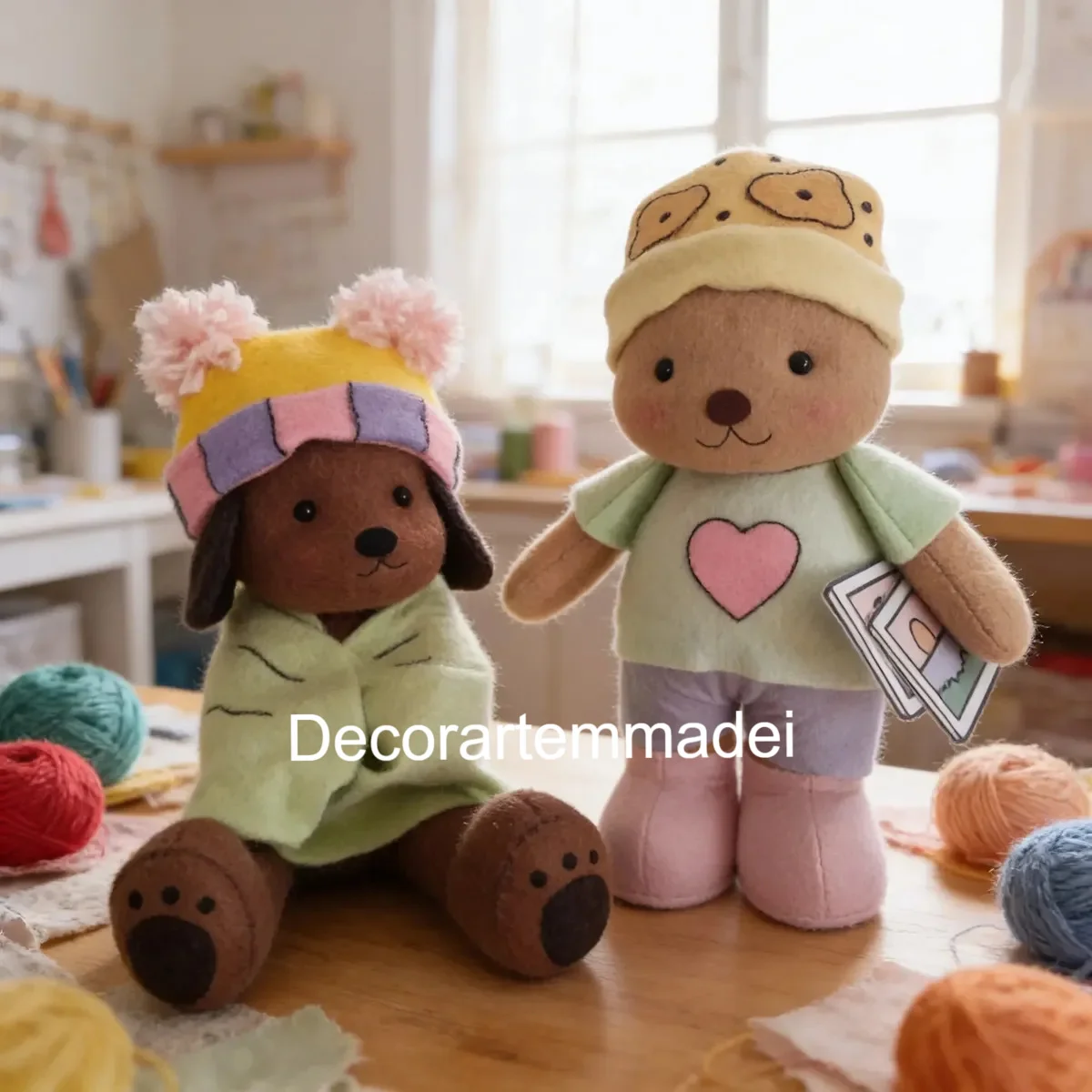 Bobie Goods Bonecos Decoração Em Feltro Festa