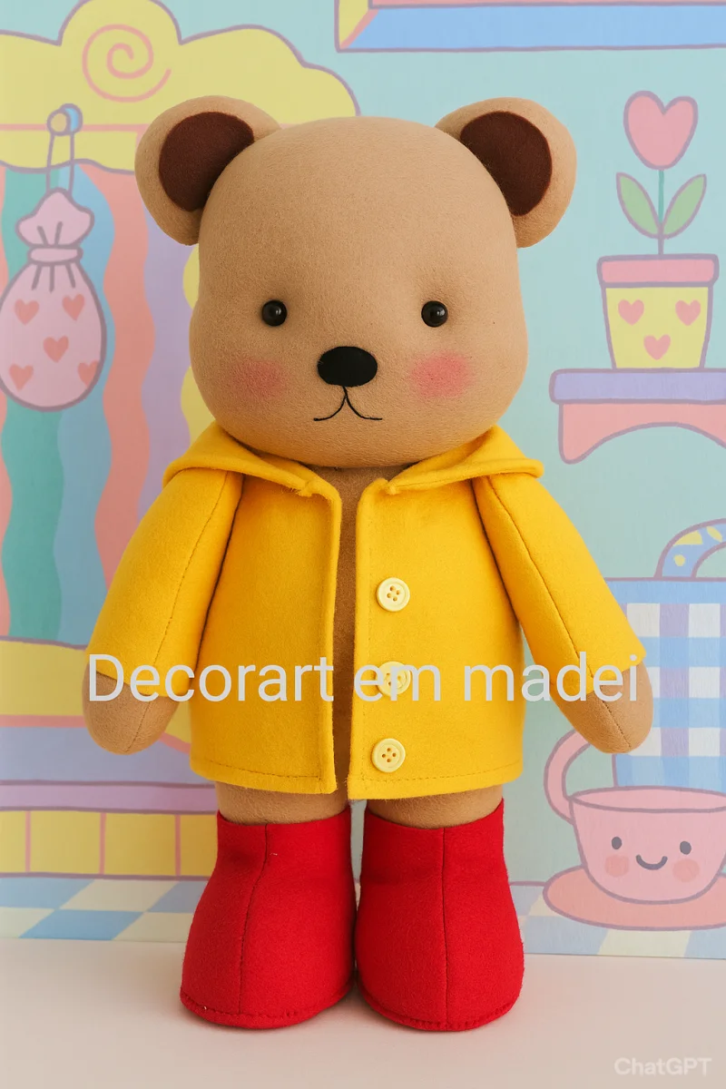 Bobbie Goods Boneco Decoração em Feltro Festa