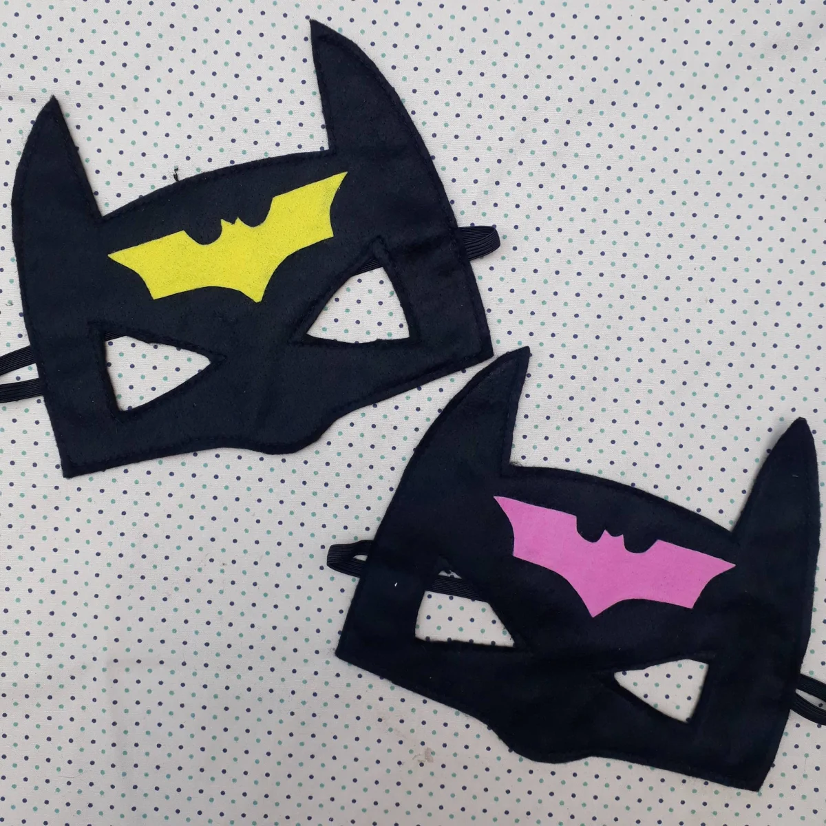 Kit Lembrancinha Batman Máscara + Mochilinha em Tecido - Imagem 4