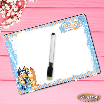 Lousa Mágica Personalizada em MDF - Bluey