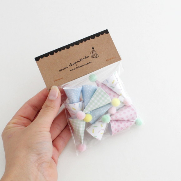 Miniatura Chapeuzinhos Candy Colors (12 Un.) - Imagem 3