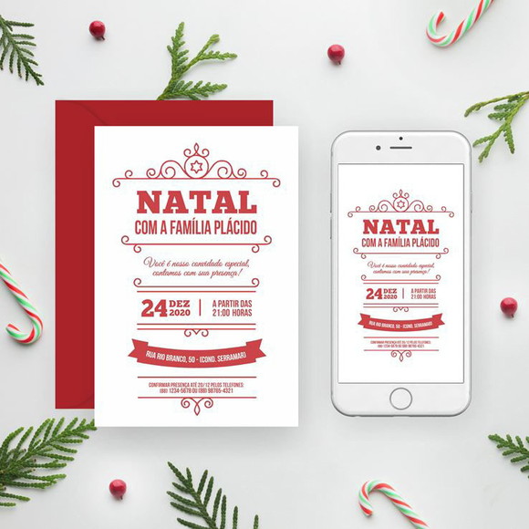 Convite Digital Natal