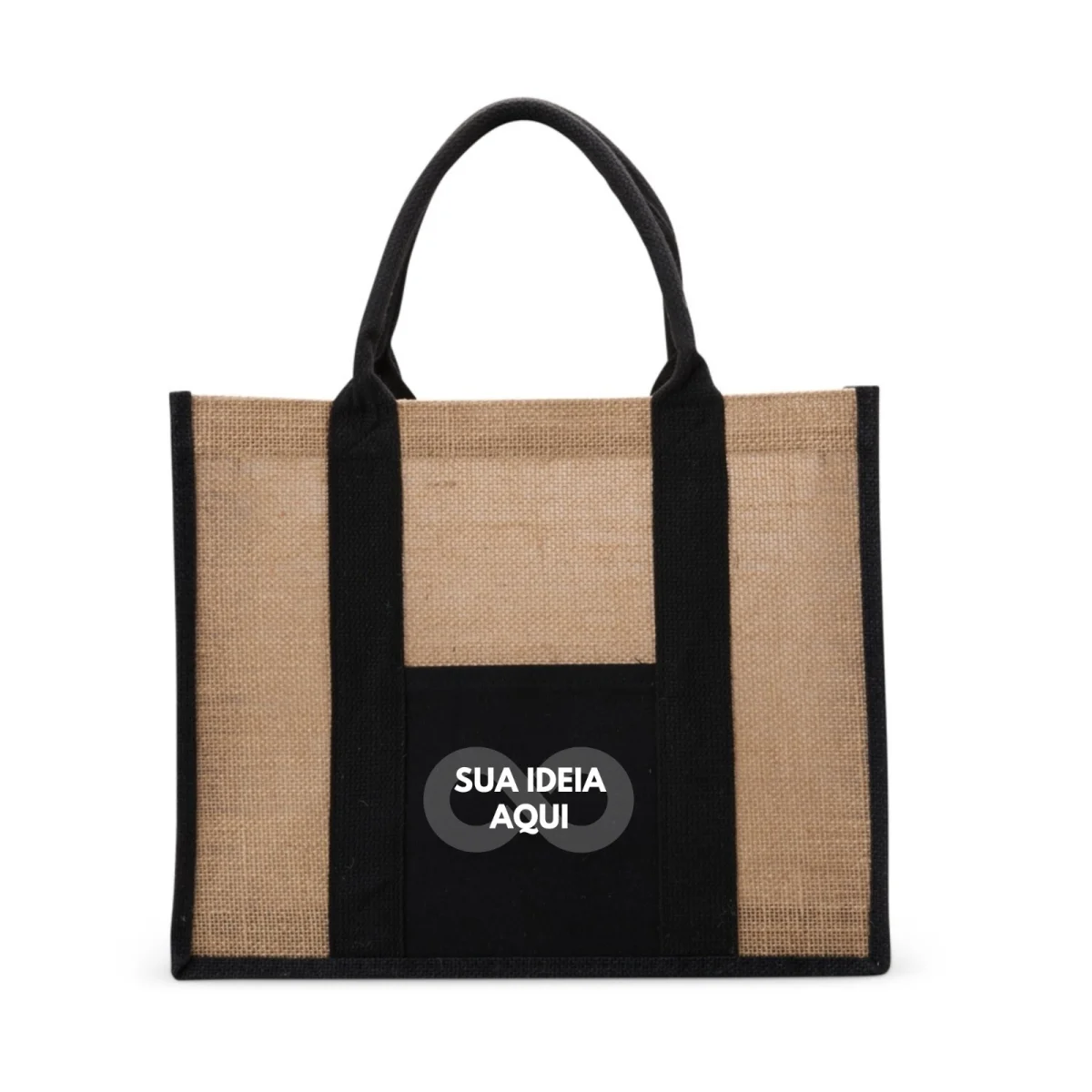 50 Sacolas de Linho Personalizadas Brinde Atacado