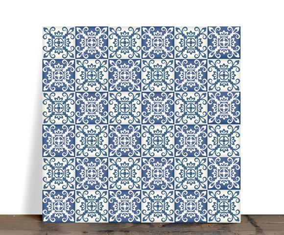 Azulejo Decorativo Mosaico Português Clássico 15x15