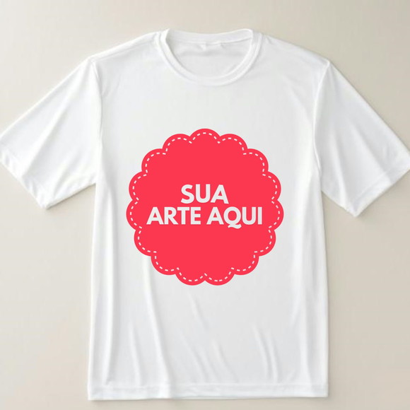 Camiseta Branca Personalizada Unissex Babylook Infantil