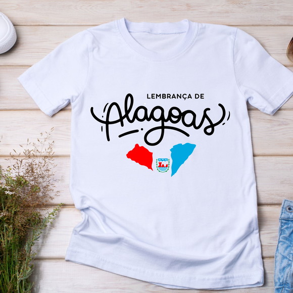 Camiseta Lembrança de Alagoas