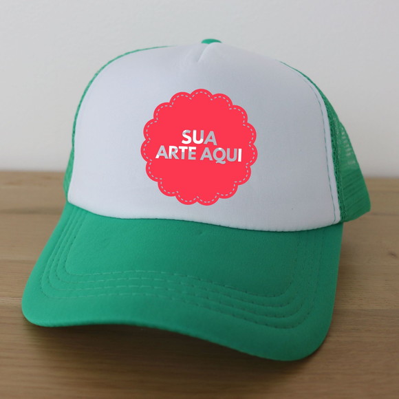 Boné Trucker Personalizado - Sua Arte Aqui - Imagem 2