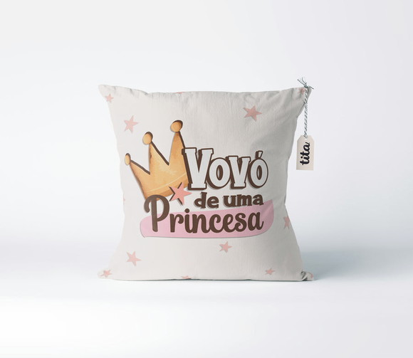Almofada Vovó de Uma Princesa - Imagem 2