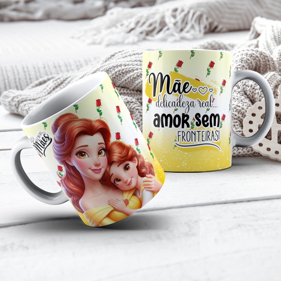 Caneca Personalizada de Porcelana Dia das Mães