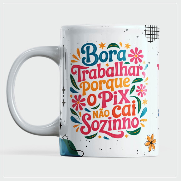 Caneca Personalizada de Porcelana Motivadoras