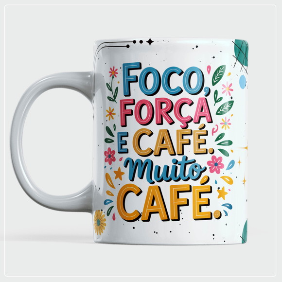 Caneca Personalizada de Porcelana Motivadoras